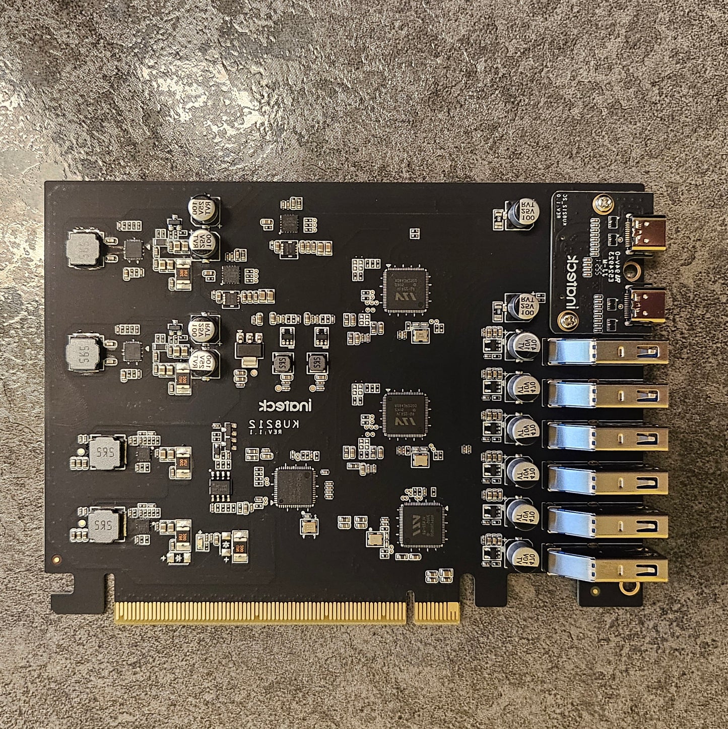 Inateck 6xUSB-A & 2xUSB-C, USB 3.2 Gen 2 PCIe Card