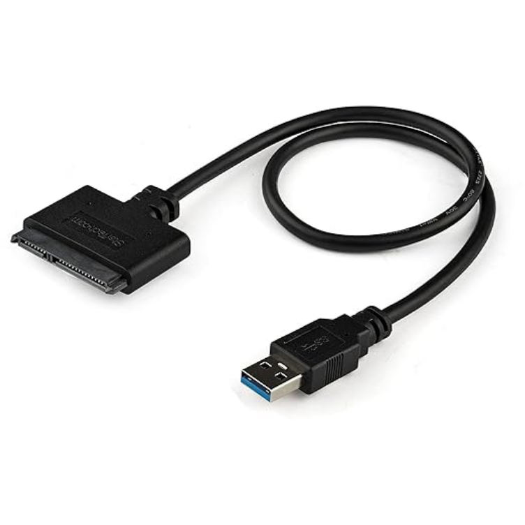 StarTech.com SATA to USB Cable - USB 3.0 to 2.5” SATA III Hard Drive Adapter